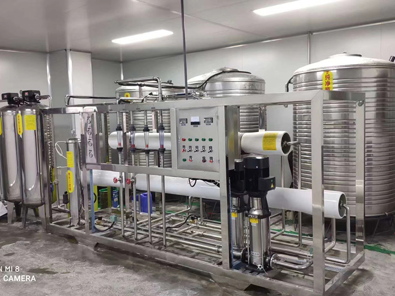 漯河食品廠反滲透純凈水設備。