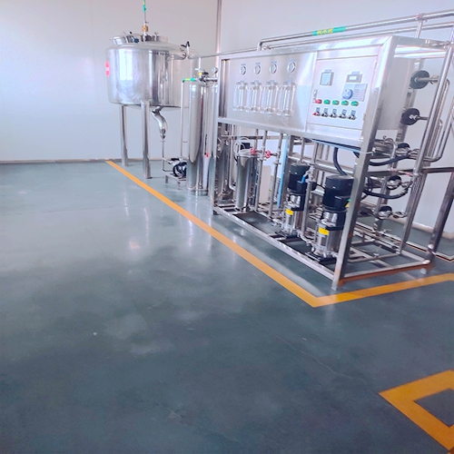 甘肅蘭州制藥廠0.5噸雙級反滲透設備