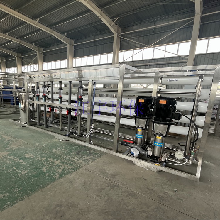 甘肅蘭州10噸雙級反滲透純凈水設備安裝客戶情況介紹