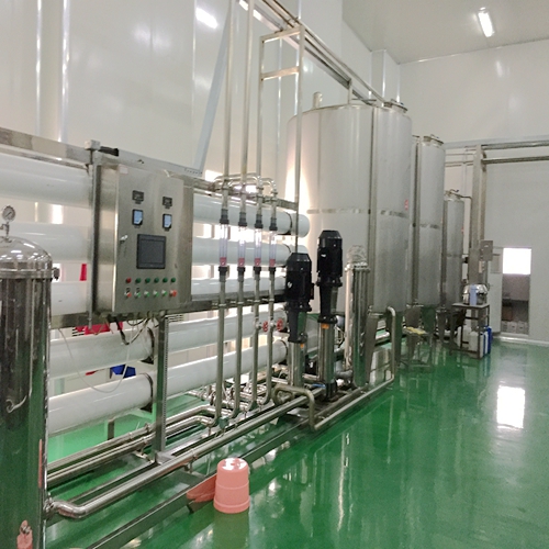 湖北荊州飲料廠15噸單級反滲透設備