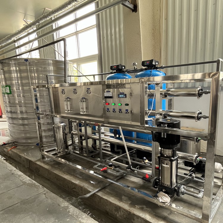 三門峽2噸單機純凈水設備_香菇菌廠家安裝