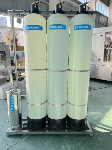 5噸預處理過濾罐＋軟化——鄭州水處理設備廠家