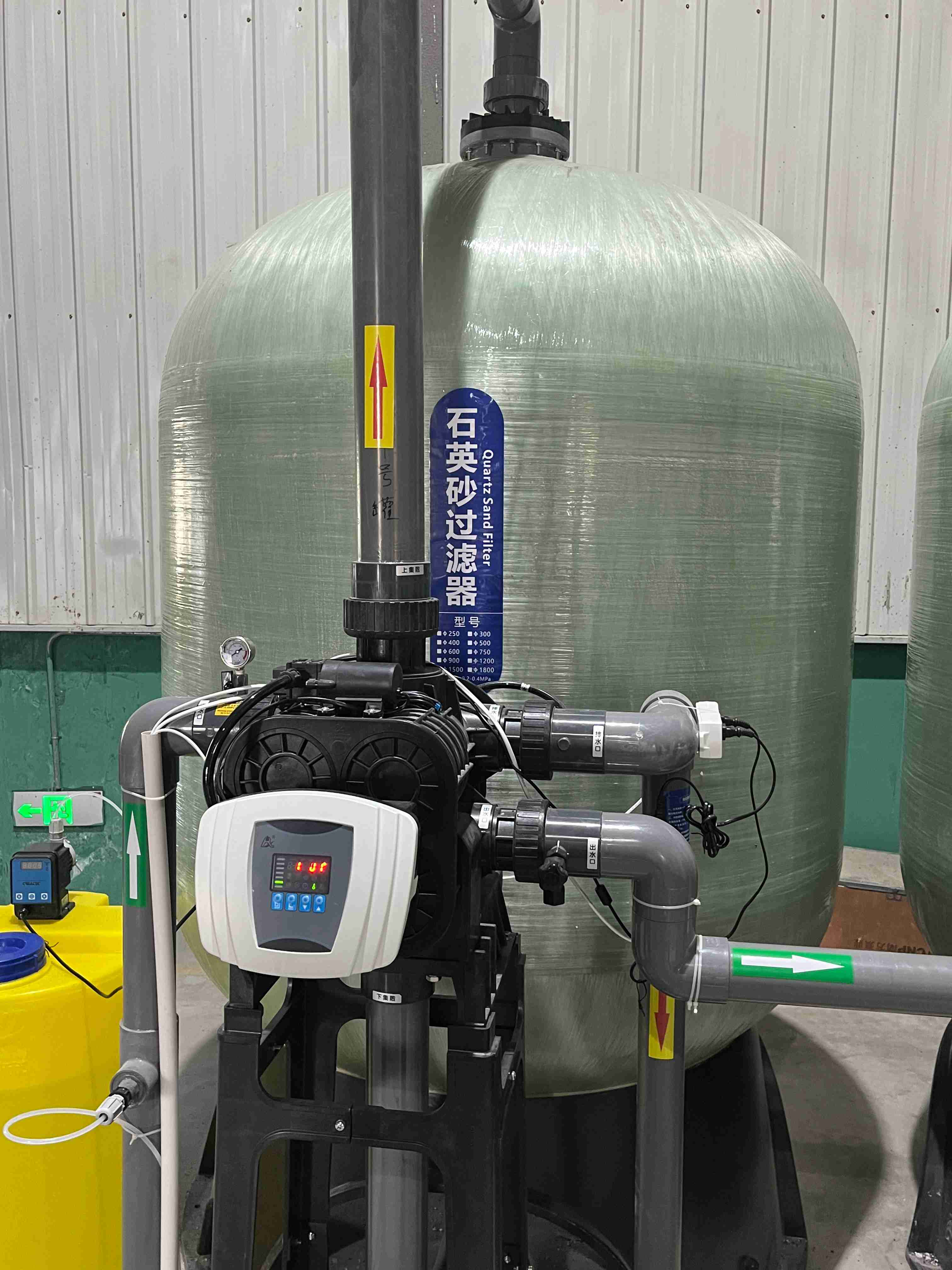  安陽儲鐵錳除黃泥水過濾罐